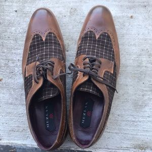 Mezlan brown shoes